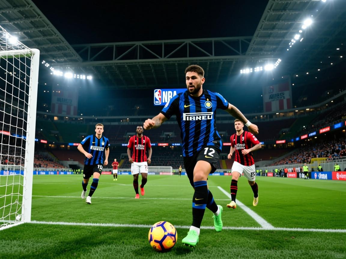 米兰德比：国际米兰险胜AC米兰，升至次席  第4张