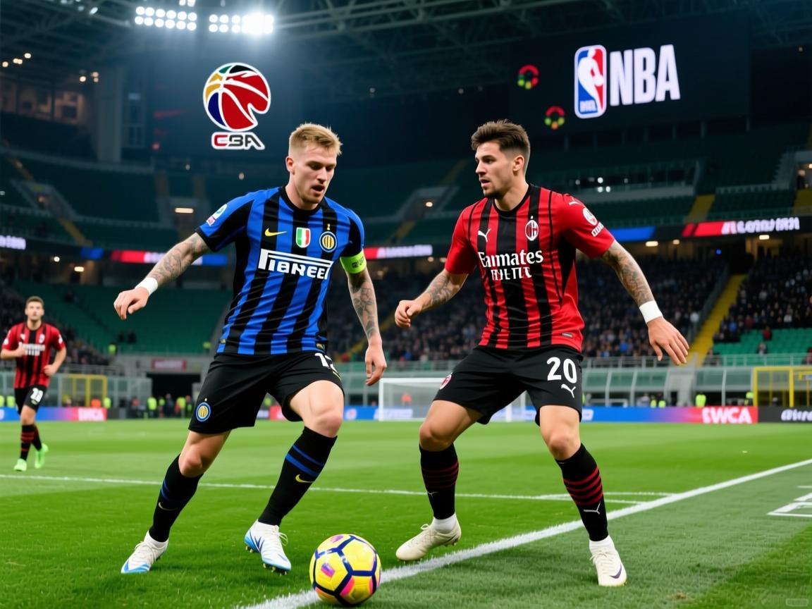 米兰德比：国际米兰险胜AC米兰，升至次席  第3张