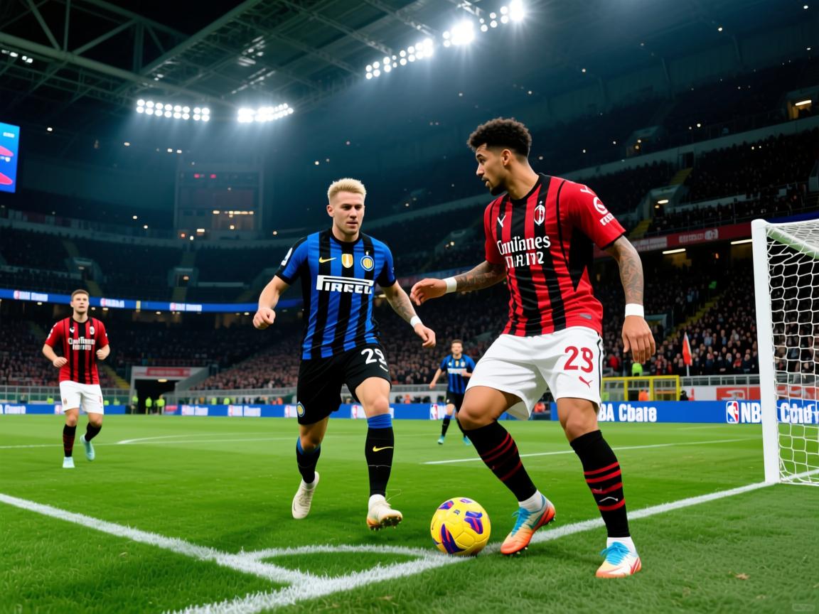 米兰德比：国际米兰险胜AC米兰，升至次席  第4张