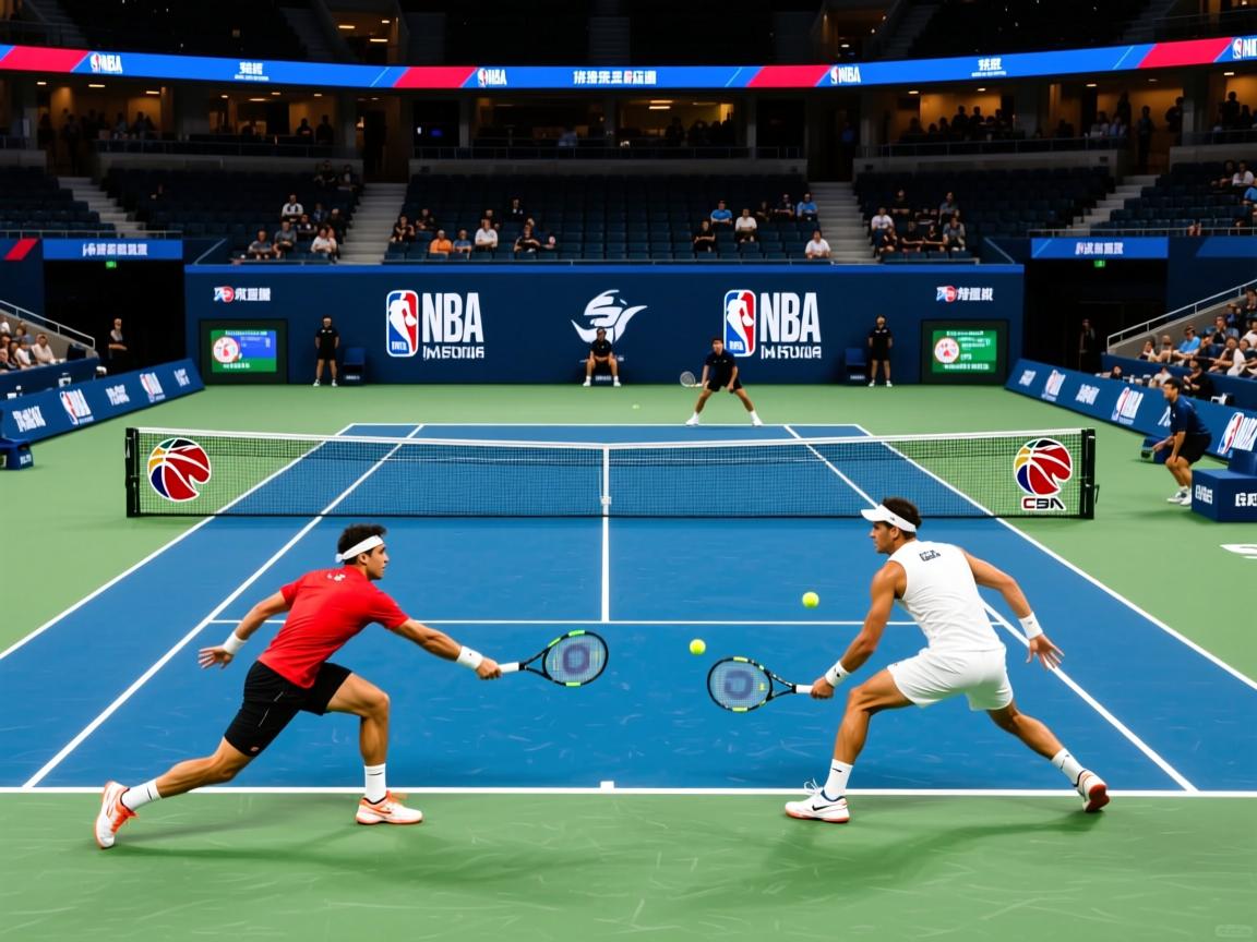 网球赛场大战连连，选手之间角逐激动人心  第2张