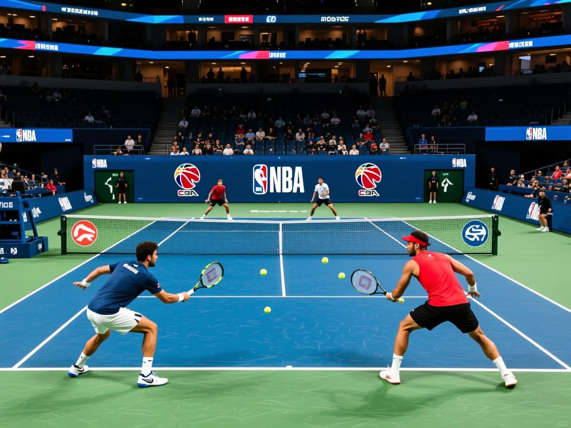 网球赛场大战连连，选手之间角逐激动人心  第4张