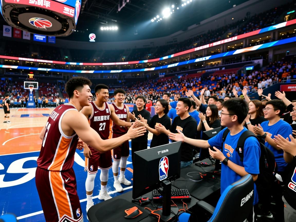 球队嘉年华现场：球员与球迷互动互动热闹非凡