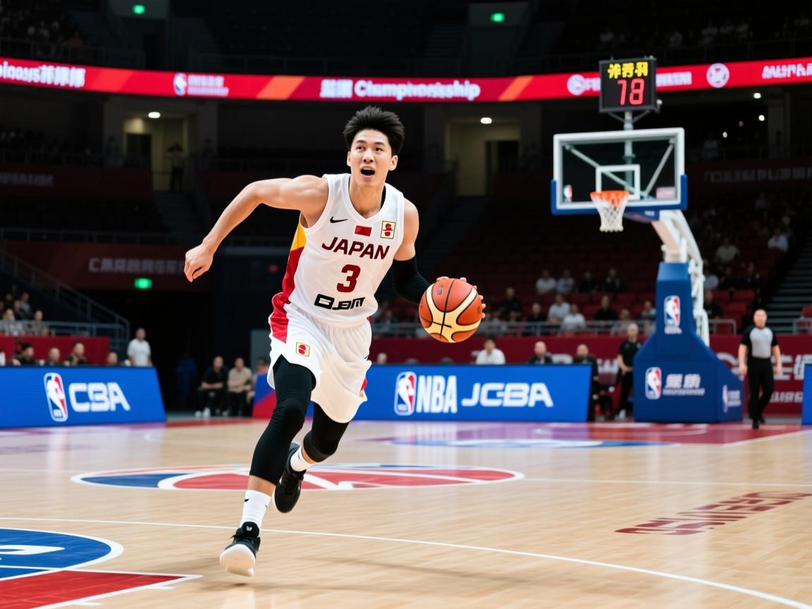 日本篮球队在亚洲锦标赛中实力强劲，一路高歌猛进