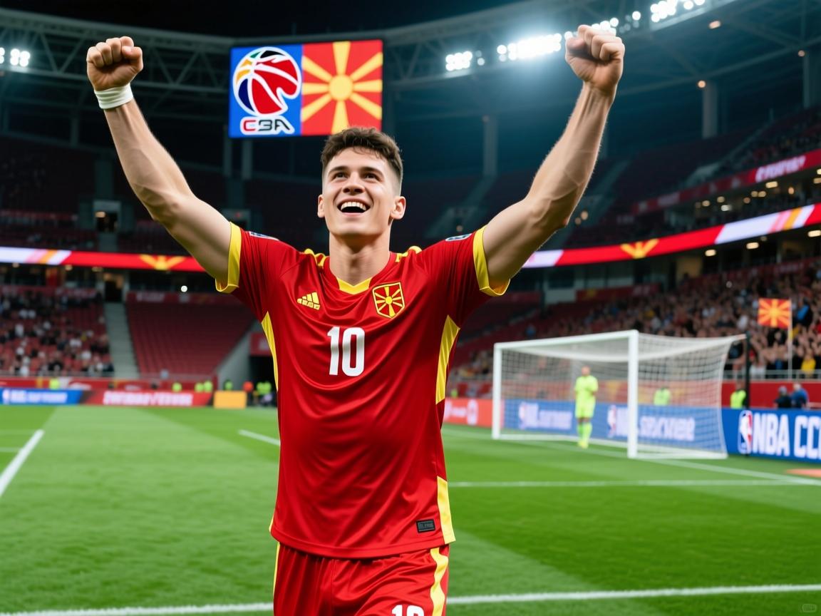 北马其顿选手在国际足球赛事中大获胜利  第3张