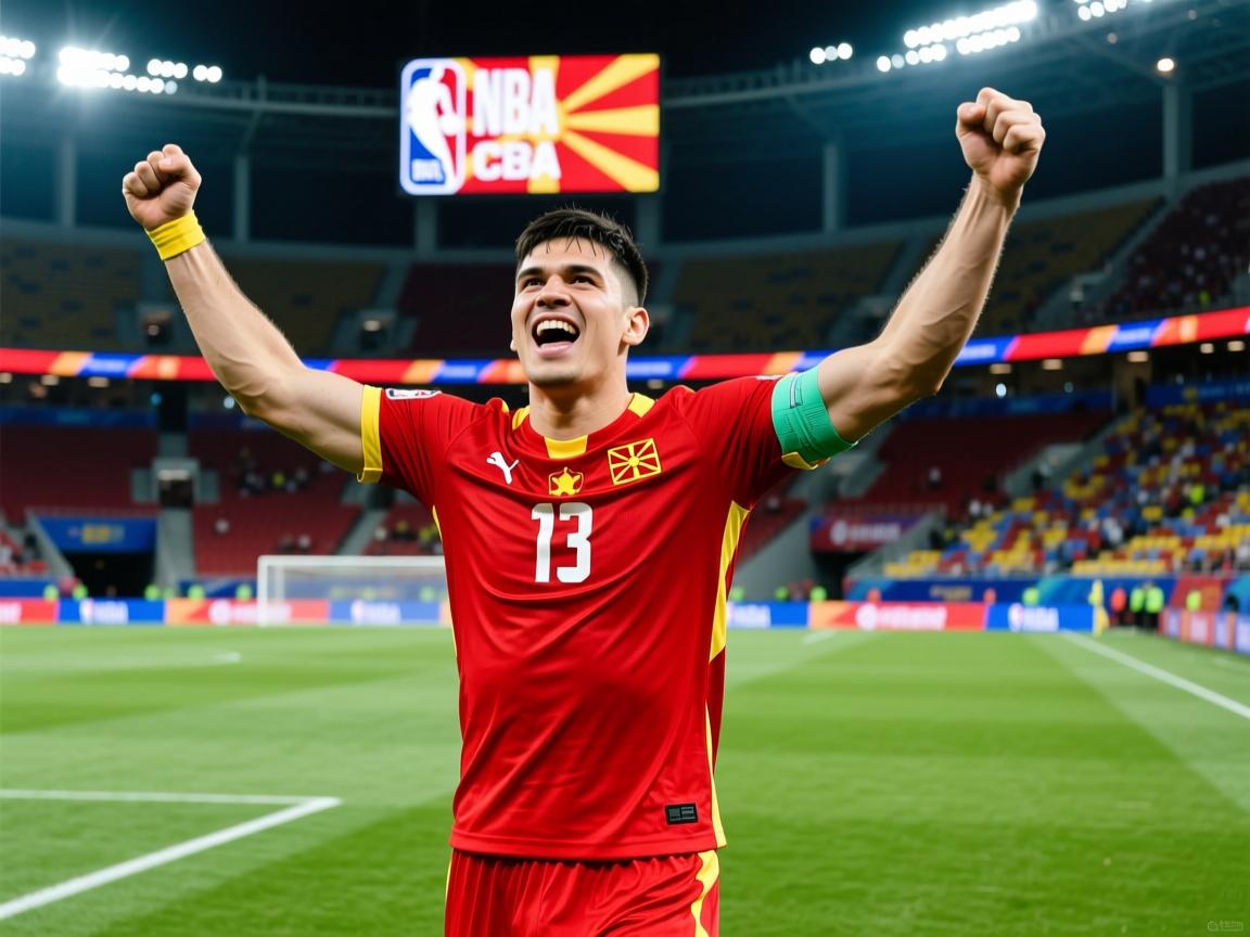 北马其顿选手在国际足球赛事中大获胜利  第4张