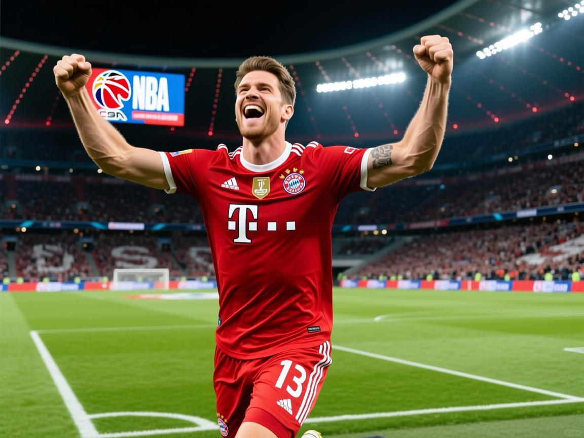 拜仁慕尼黑豪取胜利，穆勒表现亮眼！