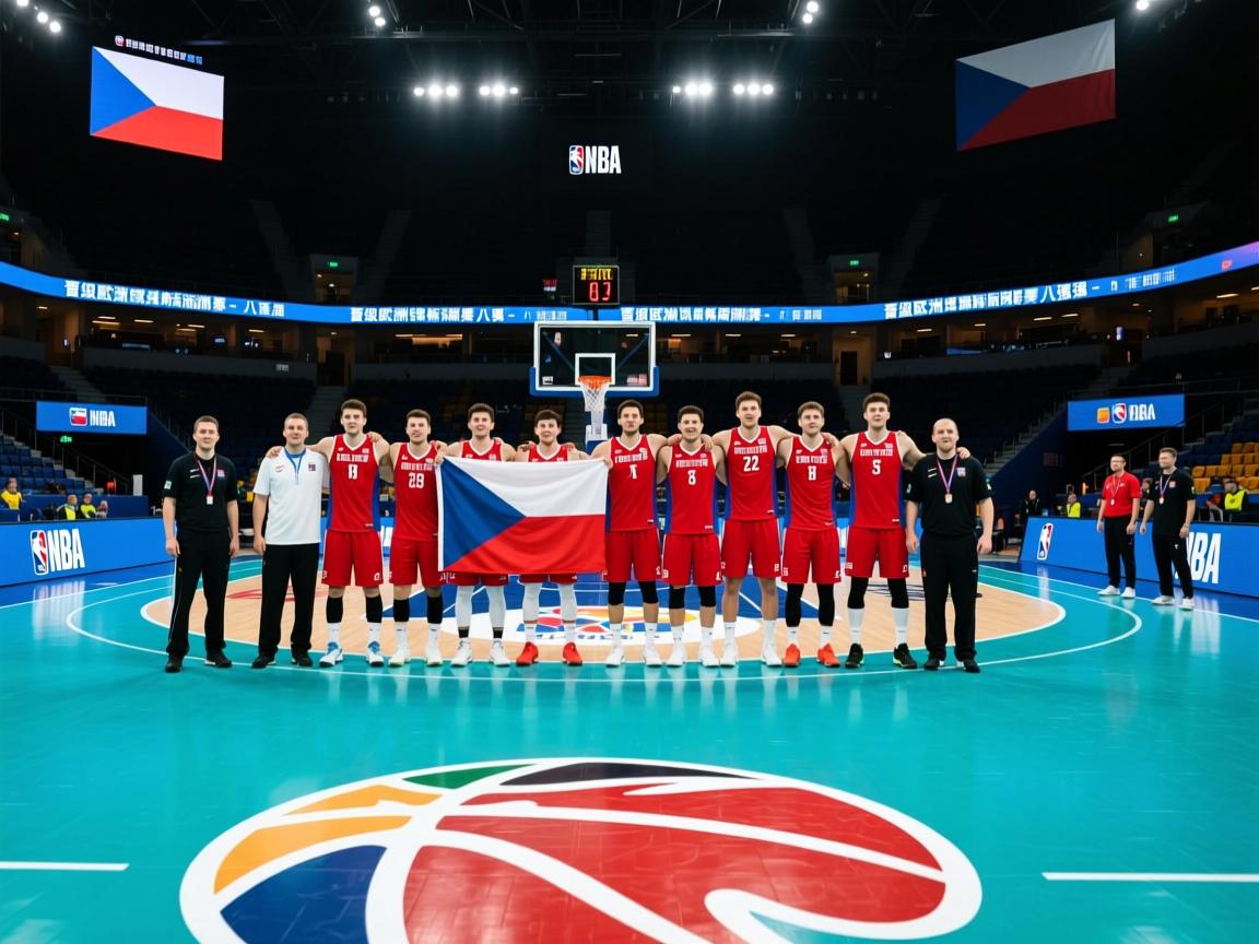 捷克队取得胜利，晋级欧洲锦标赛八强